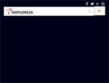 Tablet Screenshot of bandapamplonesa.com